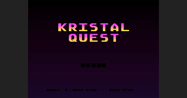 Screenshot of kristal quest