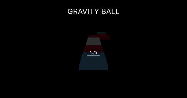 Screenshot of r3f gravity ball