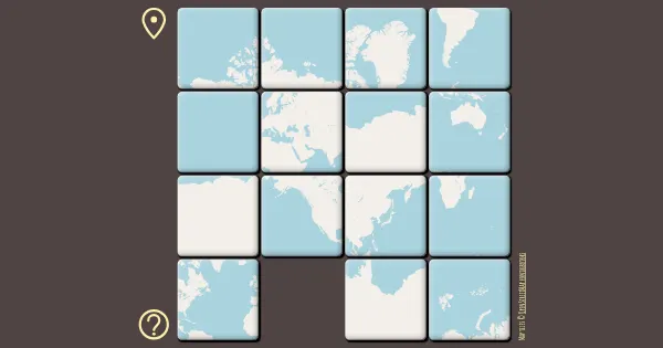 Screenshot of osm 15 puzzle