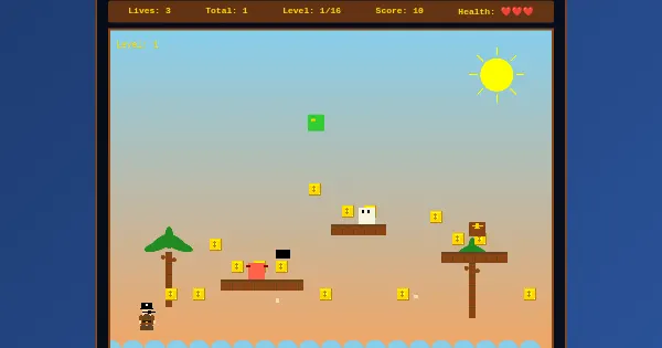 Screenshot of PirateRetroGame