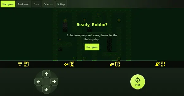 Screenshot of robbo