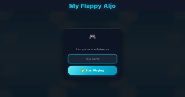 Screenshot of My Flappy Aljo