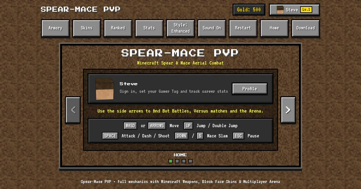 Screenshot of stunning dollop