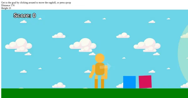 Screenshot of ragdoll demo matterjs