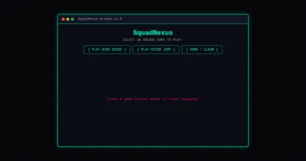 Screenshot of Terminal Arcade