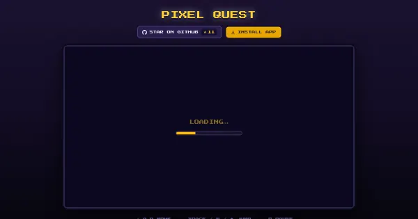 Screenshot of Pixel Quest