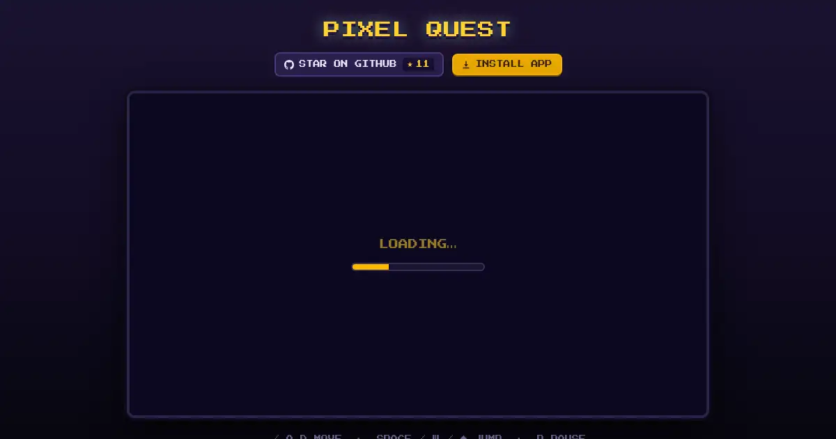 Screenshot of Pixel Quest