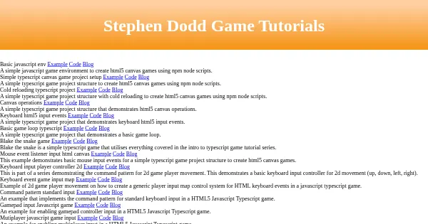 Screenshot of sd games