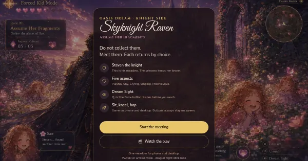 Screenshot of skyknight raven