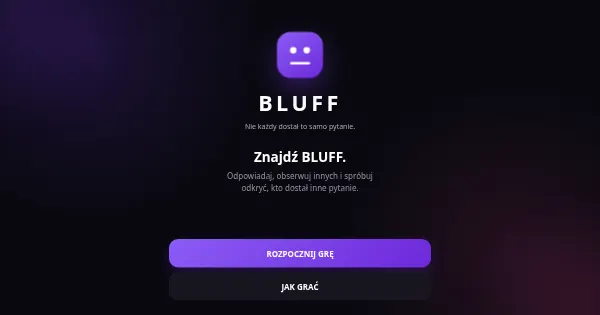 Screenshot of BLUFF