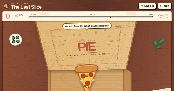 Screenshot of TheLastSlice