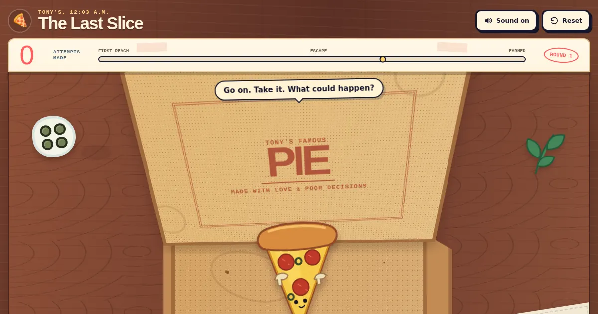 Screenshot of TheLastSlice