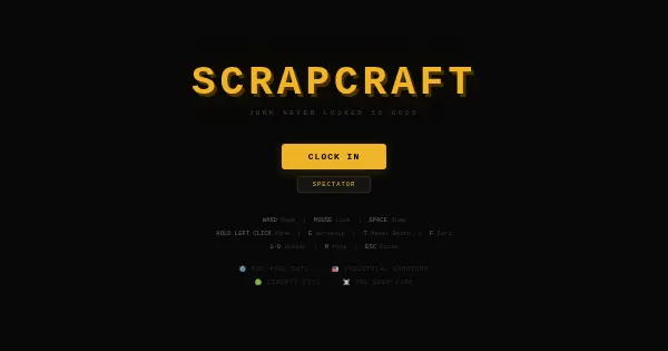 Screenshot of Scrapcraft