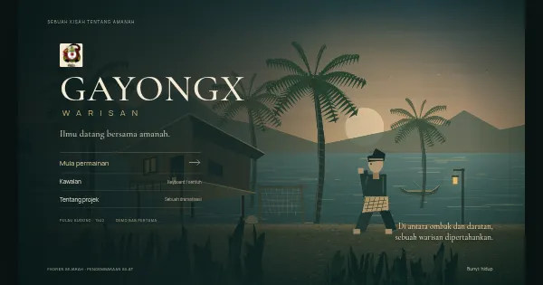 Screenshot of gayongx warisan