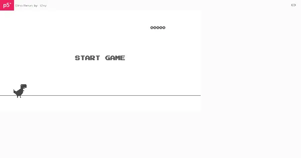 Screenshot of DinoRerun