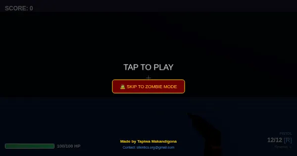 Screenshot of fps game