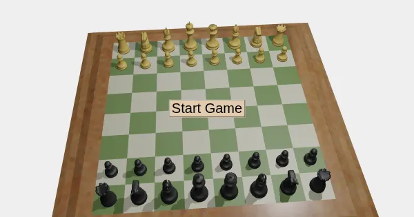 Screenshot of chess 3d