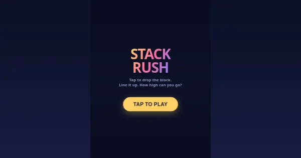 Screenshot of vibe games