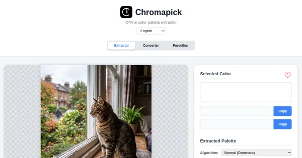 Screenshot of chromapick