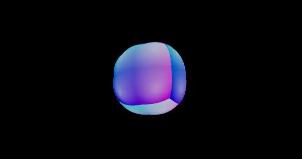 Screenshot of life of cube
