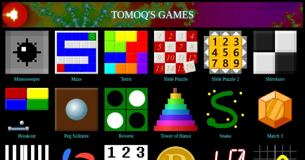 Screenshot of WebApps