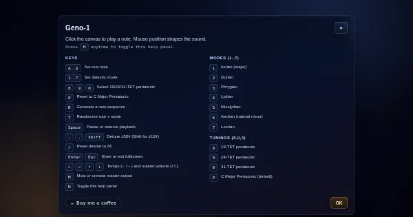Screenshot of geno 1