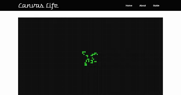 Screenshot of canvaslife
