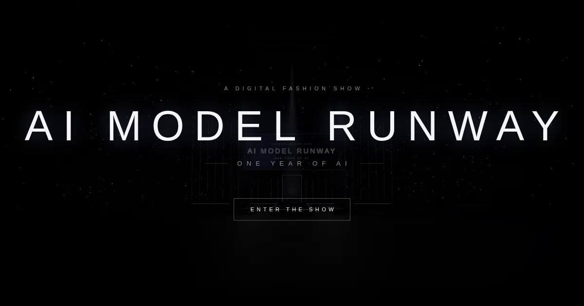Screenshot of ai model runway