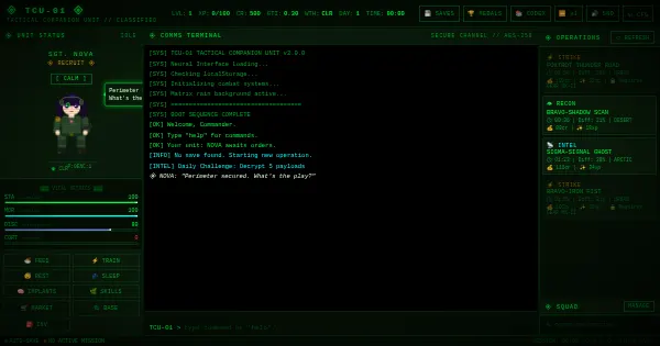 Screenshot of SoldierOps