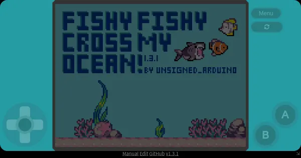 Screenshot of Fishy Fishy Cross my Ocean