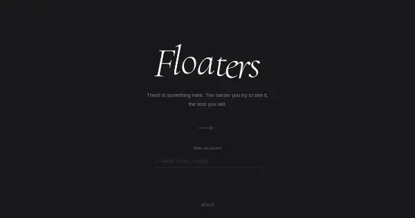 Screenshot of Eye Floaters
