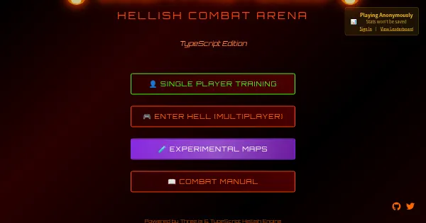 Screenshot of vibe coding fps game