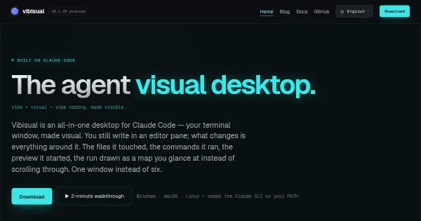 Screenshot of vibisual
