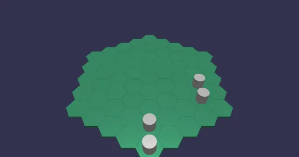 Screenshot of hex babylon.js