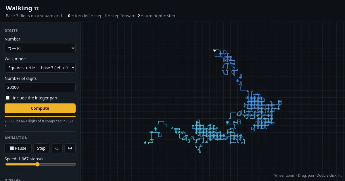 Screenshot of Walking Pi