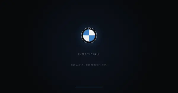 Screenshot of bmw hall