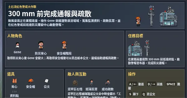 Screenshot of Gene red alert run