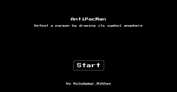 Screenshot of AntiPacMan