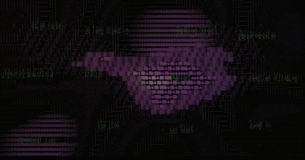 Screenshot of characterglitch