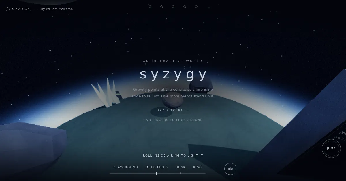 Screenshot of syzygy