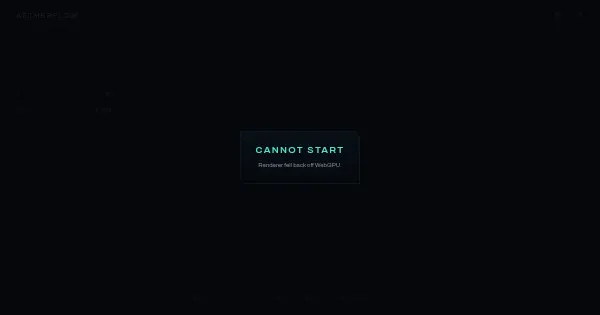 Screenshot of aetherflow
