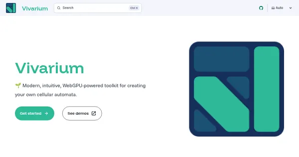 Screenshot of vivarium
