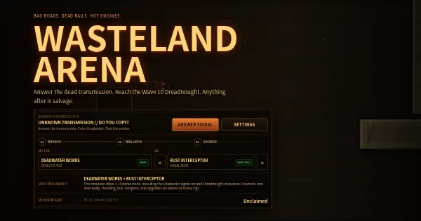 Screenshot of Wasteland BETA
