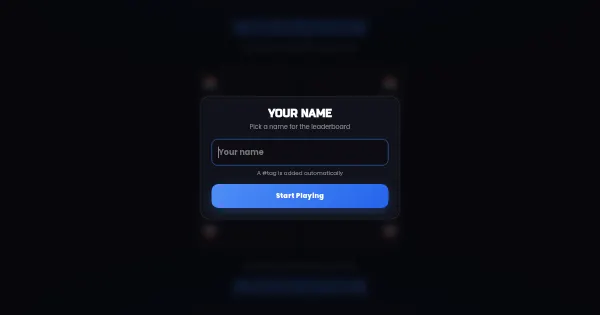 Screenshot of word grid