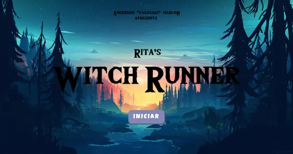 Screenshot of game witchrunner