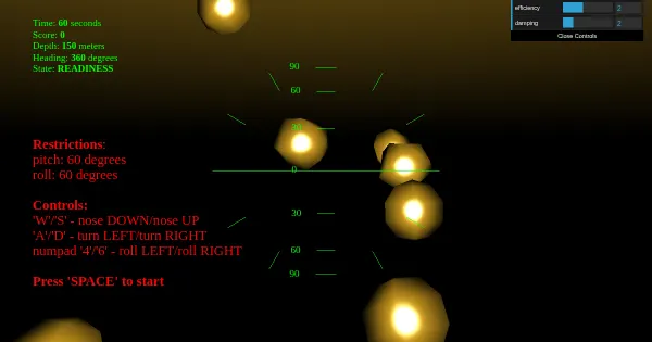 Screenshot of subterrina