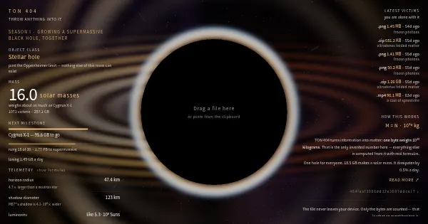 Screenshot of ton404