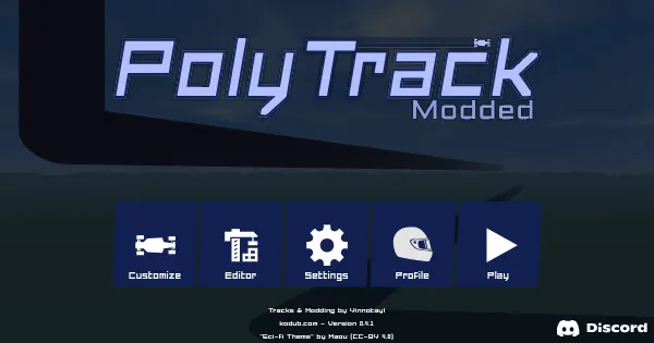 Screenshot of Polytrack