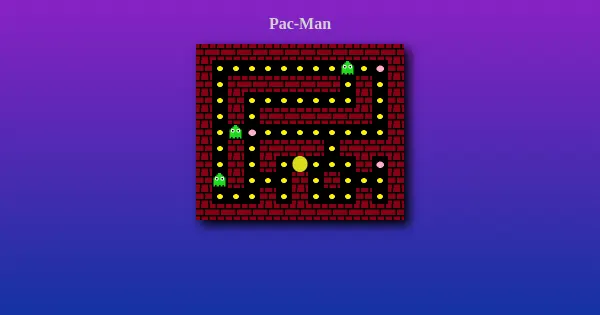Screenshot of PacMan