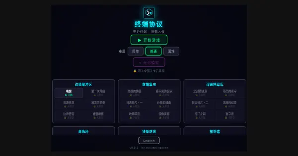Screenshot of terminal protocol